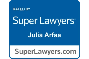 Super Lawyers / Julia Arfaa - Badge