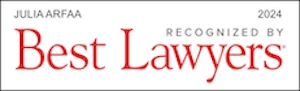 Julia Arfaa - Best Lawyers 2024