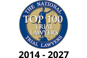 The National Trial Lawyers / Top 100 Trial Lawyers / 2014-2027 - Badge